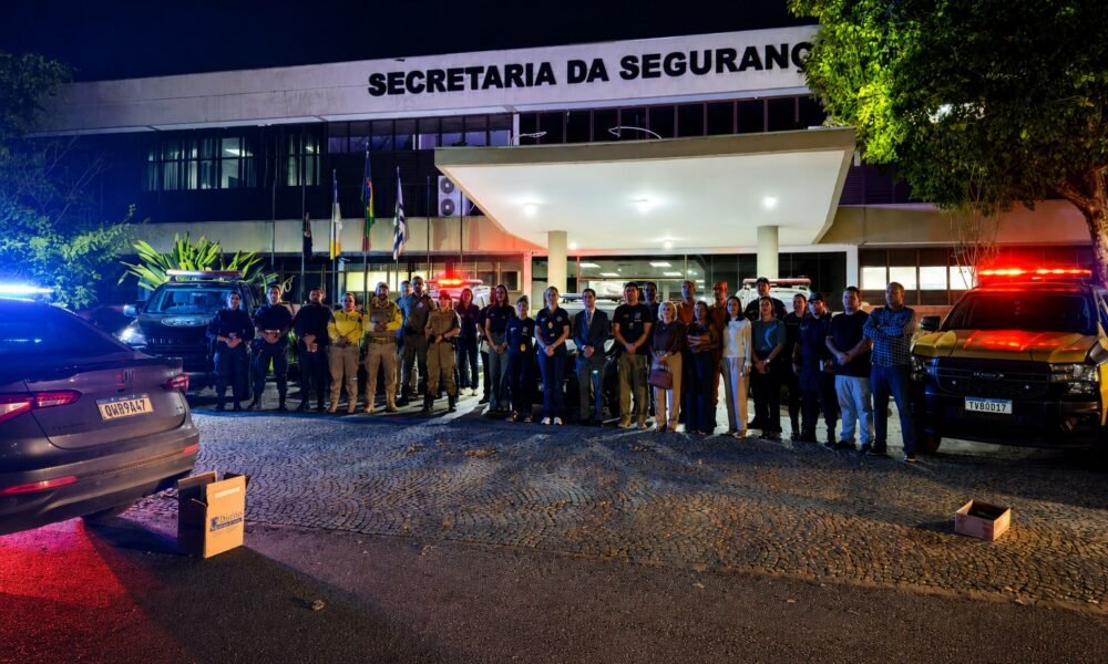 Operação mobilizou forças de segurança no Tocantins durante o mês de agosto.